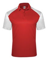 C2 Sport Men's Sport Polo. 5903 - Red/ White
