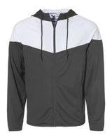 Badger Men's Spirit Outer-Core Jacket. 7722 - Graphite/ White