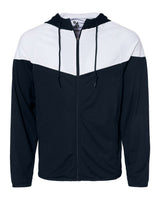 Badger Men's Spirit Outer-Core Jacket. 7722 - Navy/ White