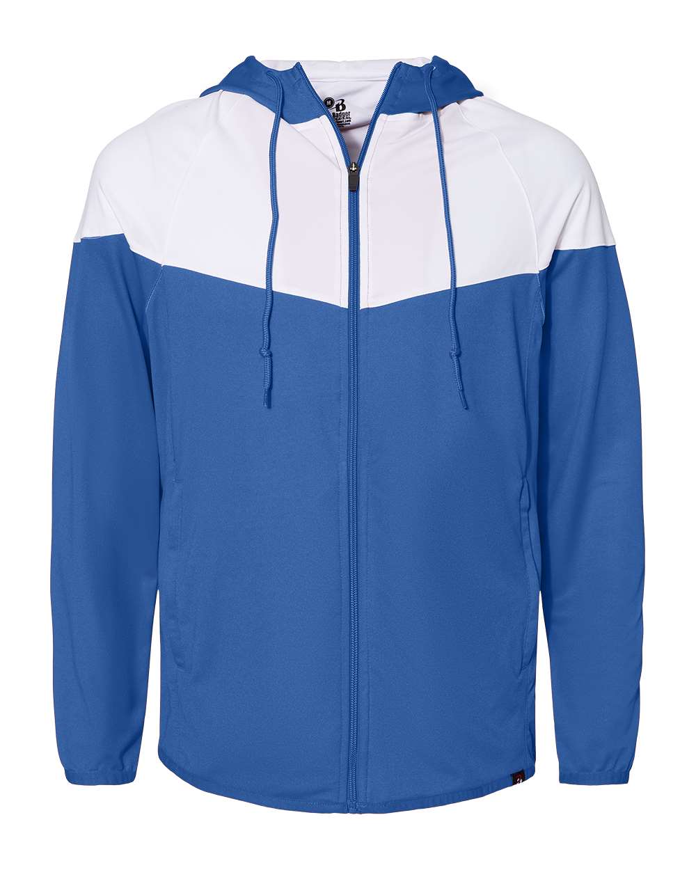 Badger Men's Spirit Outer-Core Jacket. 7722 - Royal/ White
