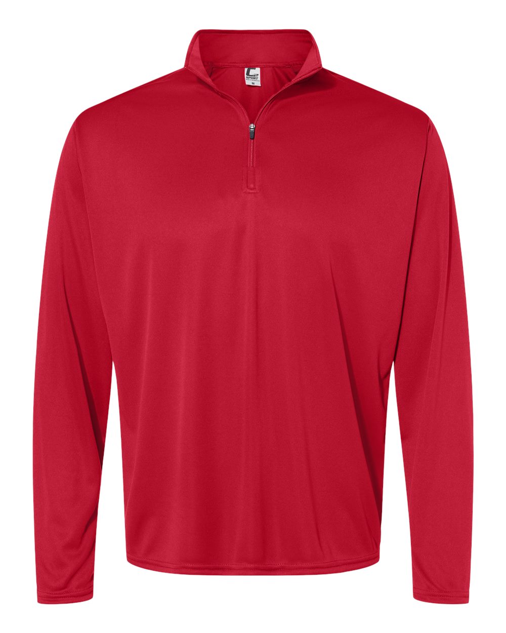 C2 Sport Men's Quarter-Zip Pullover. 5102 - Red