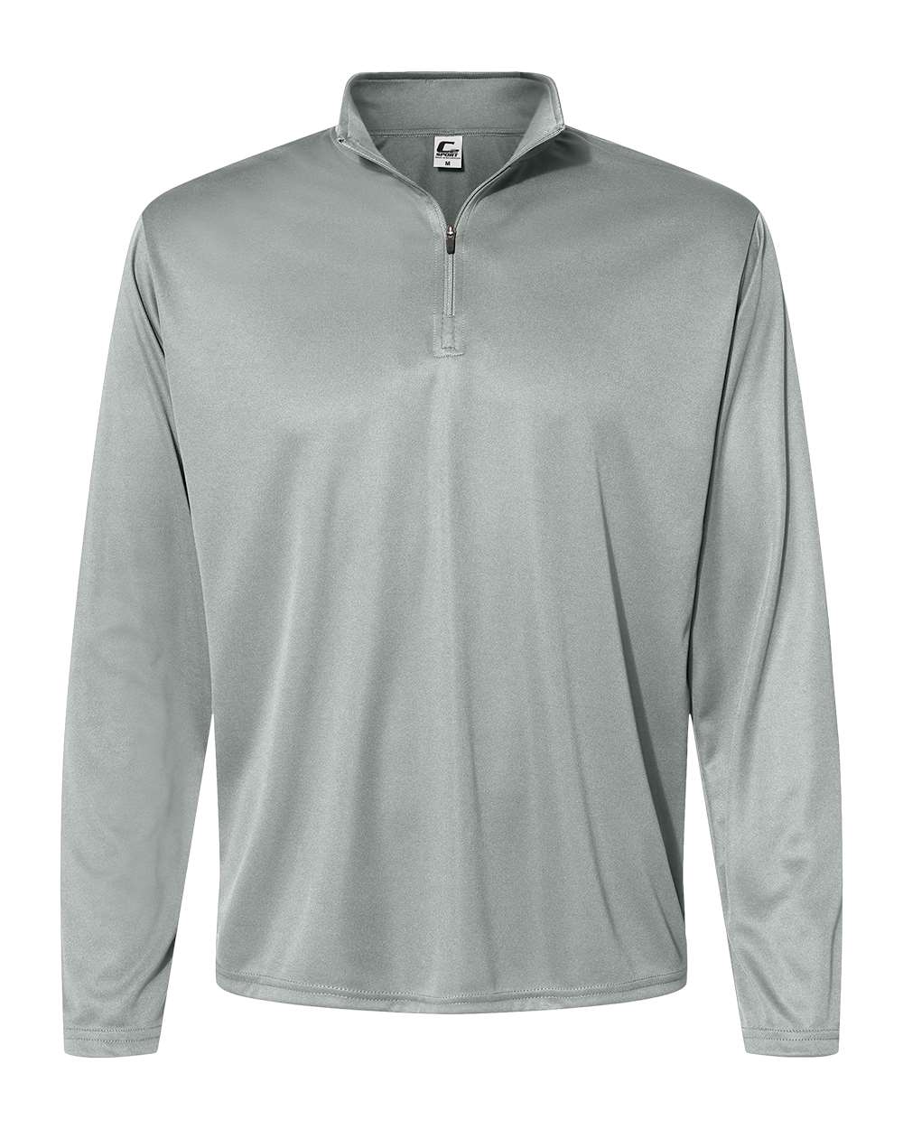 C2 Sport Men's Quarter-Zip Pullover. 5102 - Silver