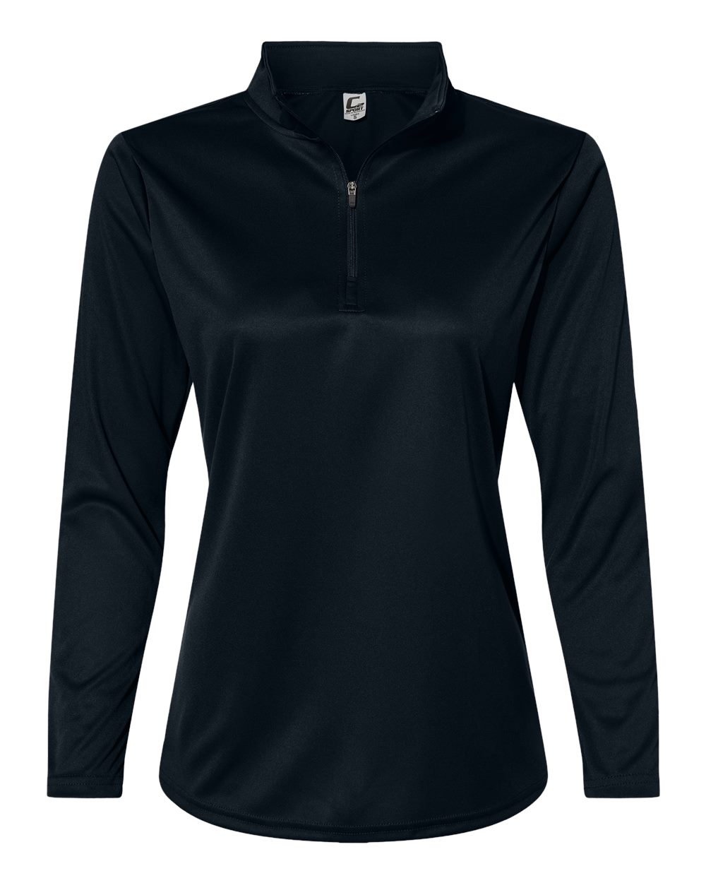 C2 Sport Women's Quarter-Zip Pullover. 5602 - Black