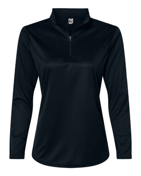 C2 Sport Women's Quarter-Zip Pullover. 5602 - Black