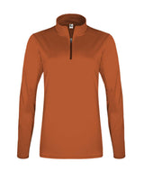 C2 Sport Women's Quarter-Zip Pullover. 5602 - Burnt Orange