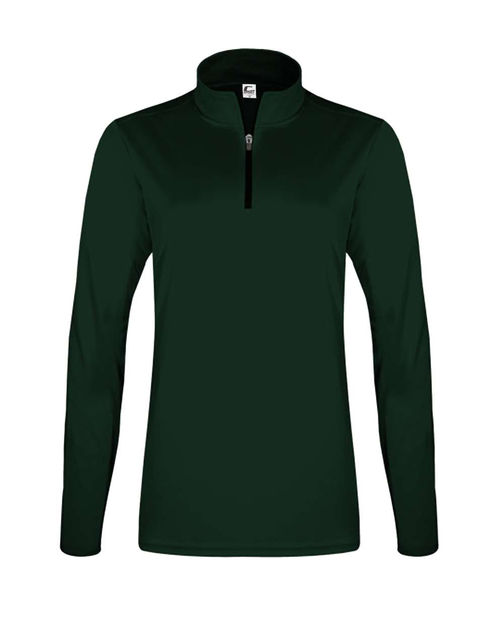 C2 Sport Women's Quarter-Zip Pullover. 5602 - Forest