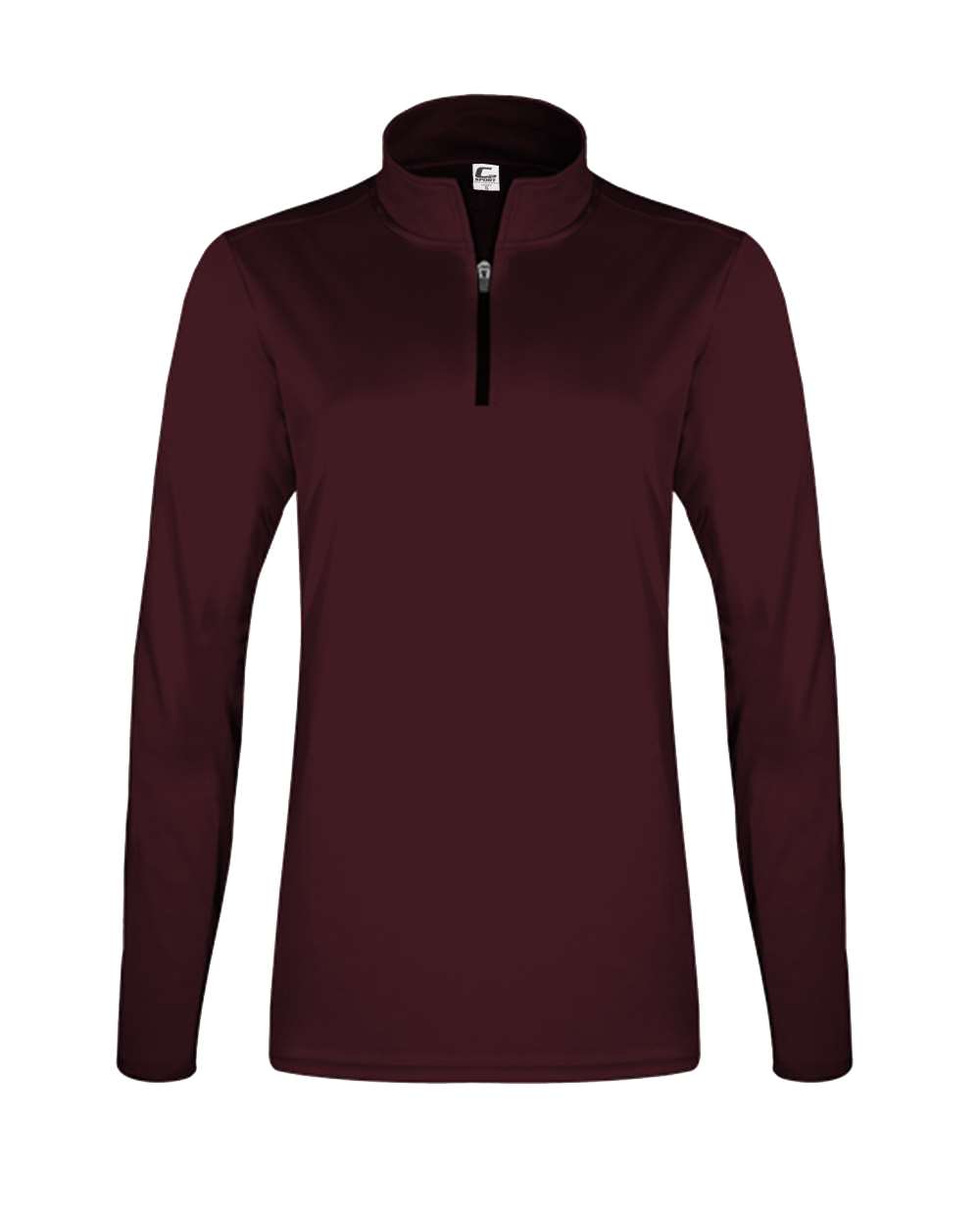 C2 Sport Women's Quarter-Zip Pullover. 5602 - Maroon
