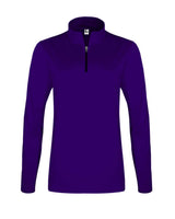 C2 Sport Women's Quarter-Zip Pullover. 5602 - Purple