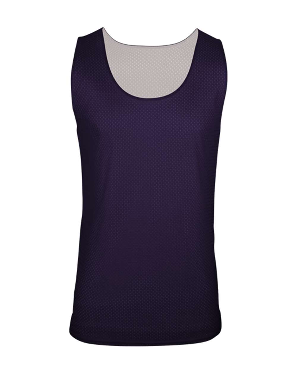 C2 Sport Men's Reversible Mesh Tank. 5729 - Purple/ White