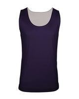 C2 Sport Men's Reversible Mesh Tank. 5729 - Purple/ White