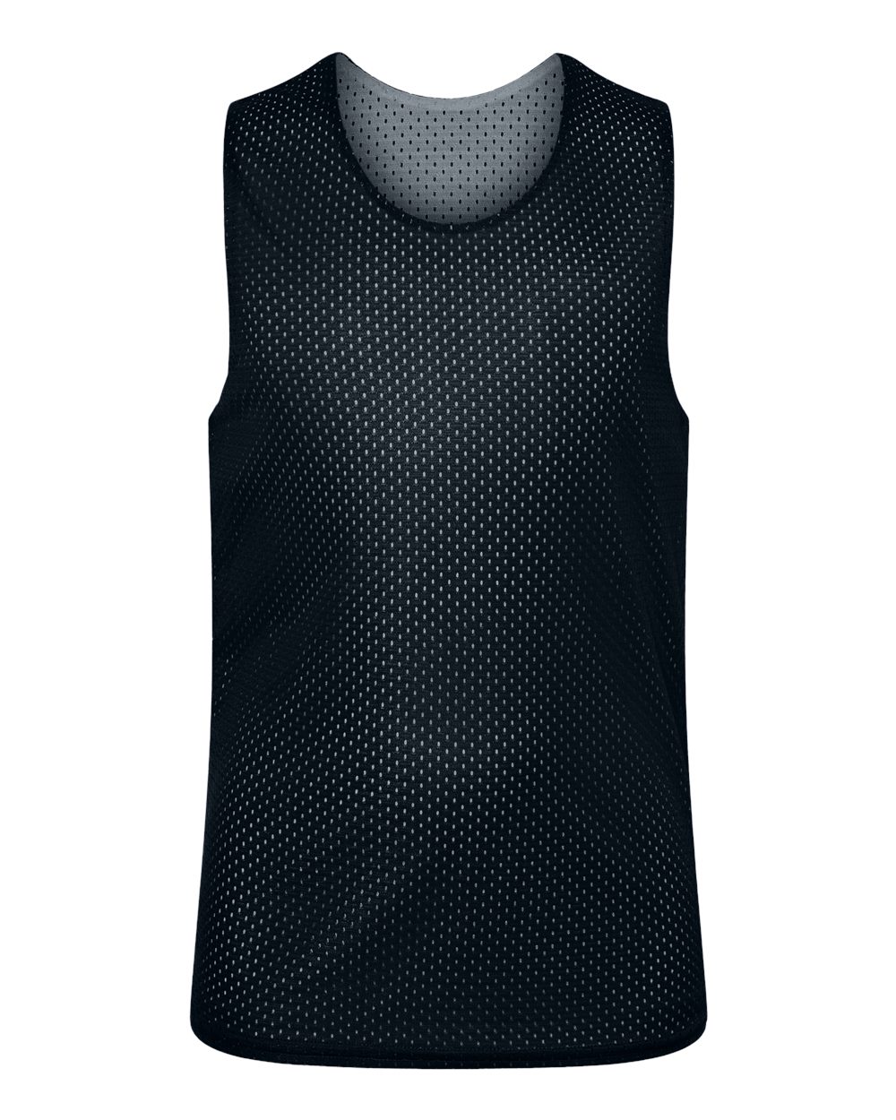C2 Sport Youth Reversible Mesh Tank. 5228 - Black/ White
