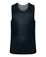 C2 Sport Youth Reversible Mesh Tank. 5228 - Black/ White