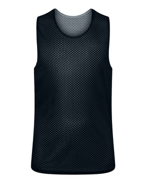 C2 Sport Youth Reversible Mesh Tank. 5228 - Black/ White