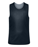 C2 Sport Youth Reversible Mesh Tank. 5228 - Navy/ White