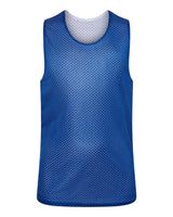 C2 Sport Youth Reversible Mesh Tank. 5228 - Royal/ White