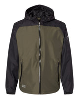 DRI DUCK Unisex Torrent Waterproof Hooded Jacket. 5335 - Olive/ Black