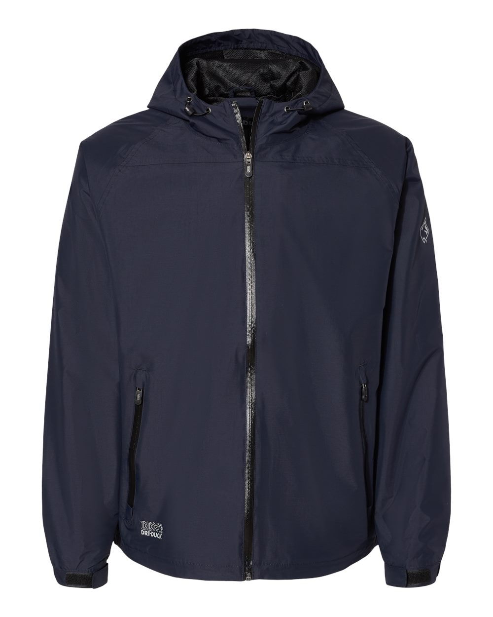 DRI DUCK Unisex Torrent Waterproof Hooded Jacket. 5335 - Navy