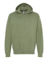 Gildan Unisex Softstyle® Midweight Hooded Sweatshirt. SF500 - Military Green