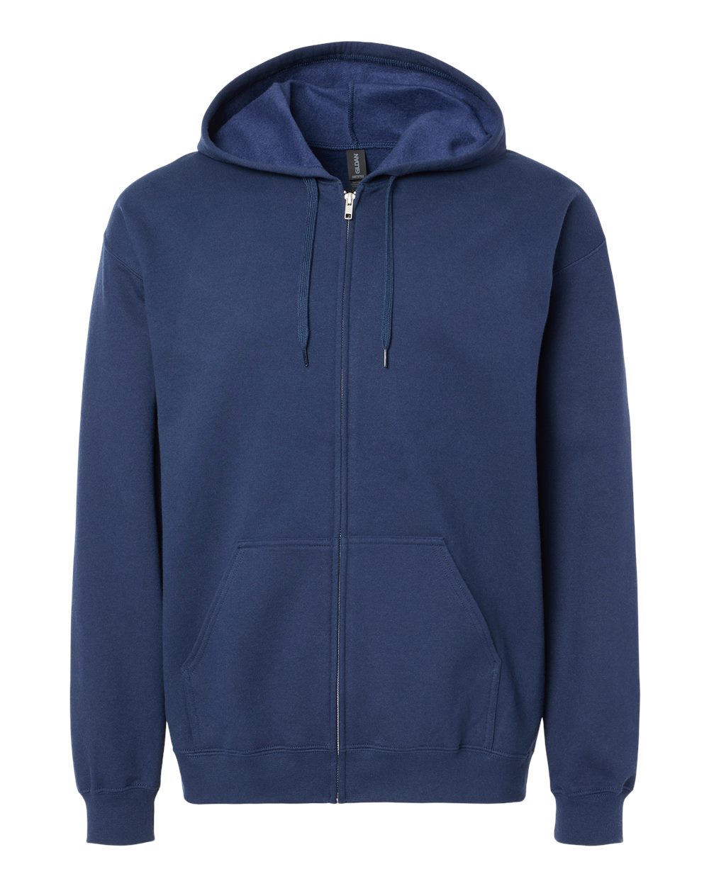 Gildan Unisex Softstyle® Midweight Full-Zip Hooded Sweatshirt. SF600 - Navy