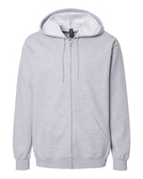Gildan Unisex Softstyle® Midweight Full-Zip Hooded Sweatshirt. SF600 - Sport Grey