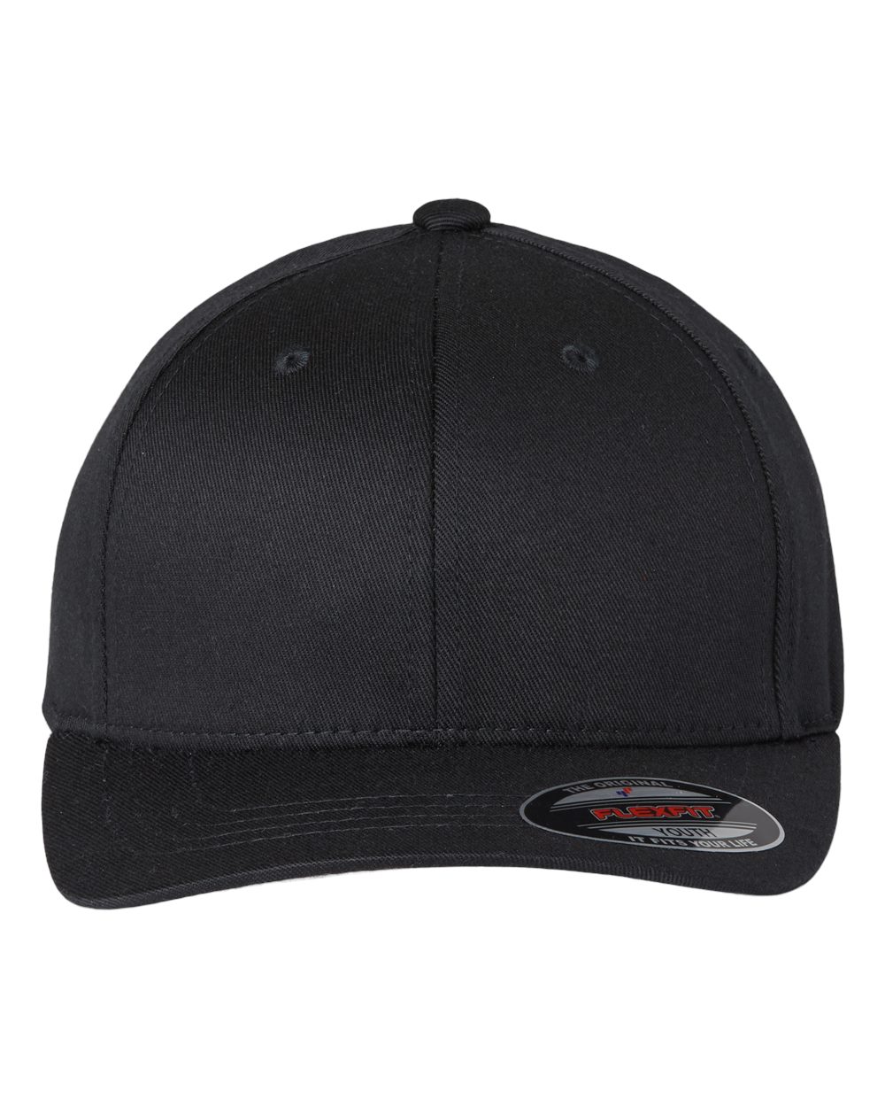 Flexfit Youth Cotton Blend Cap. 6277Y - Black