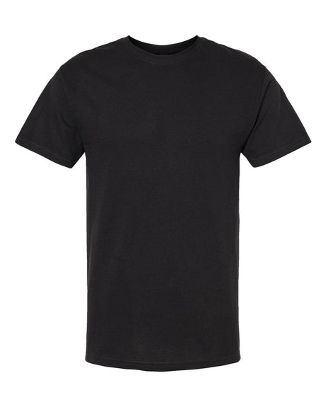 M&O Men's Gold Soft Touch T-Shirt. 4800 - Black