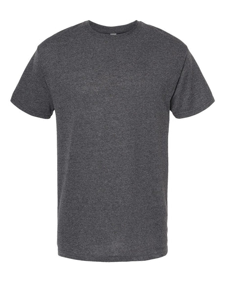 M&O Men's Gold Soft Touch T-Shirt. 4800 - Dark Heather