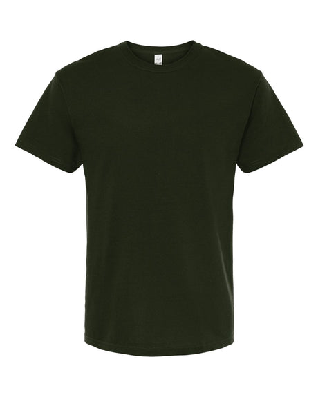 M&O Men's Gold Soft Touch T-Shirt. 4800 - Forest Green