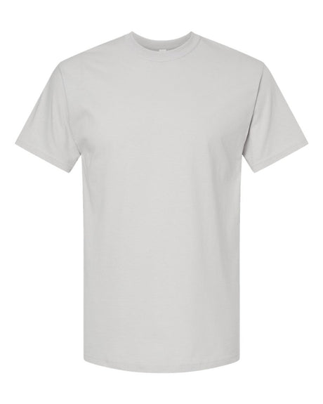 M&O Men's Gold Soft Touch T-Shirt. 4800 - Platinum