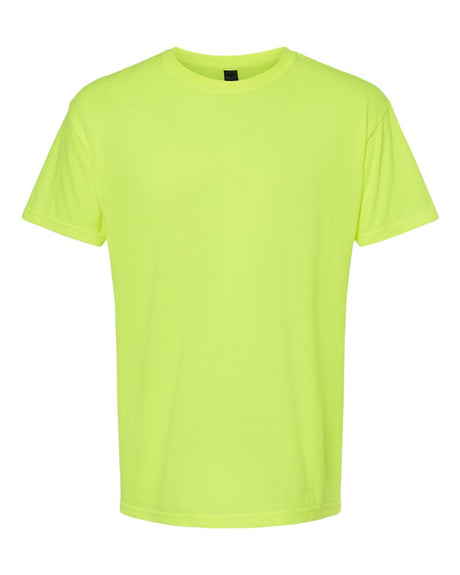 M&O Men's Gold Soft Touch T-Shirt. 4800 - Safety Green