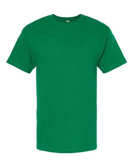 M&O Men's Gold Soft Touch T-Shirt. 4800 - Fine Kelly Green