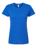 M&O Women's Gold Soft Touch T-Shirt. 4810 - Royal