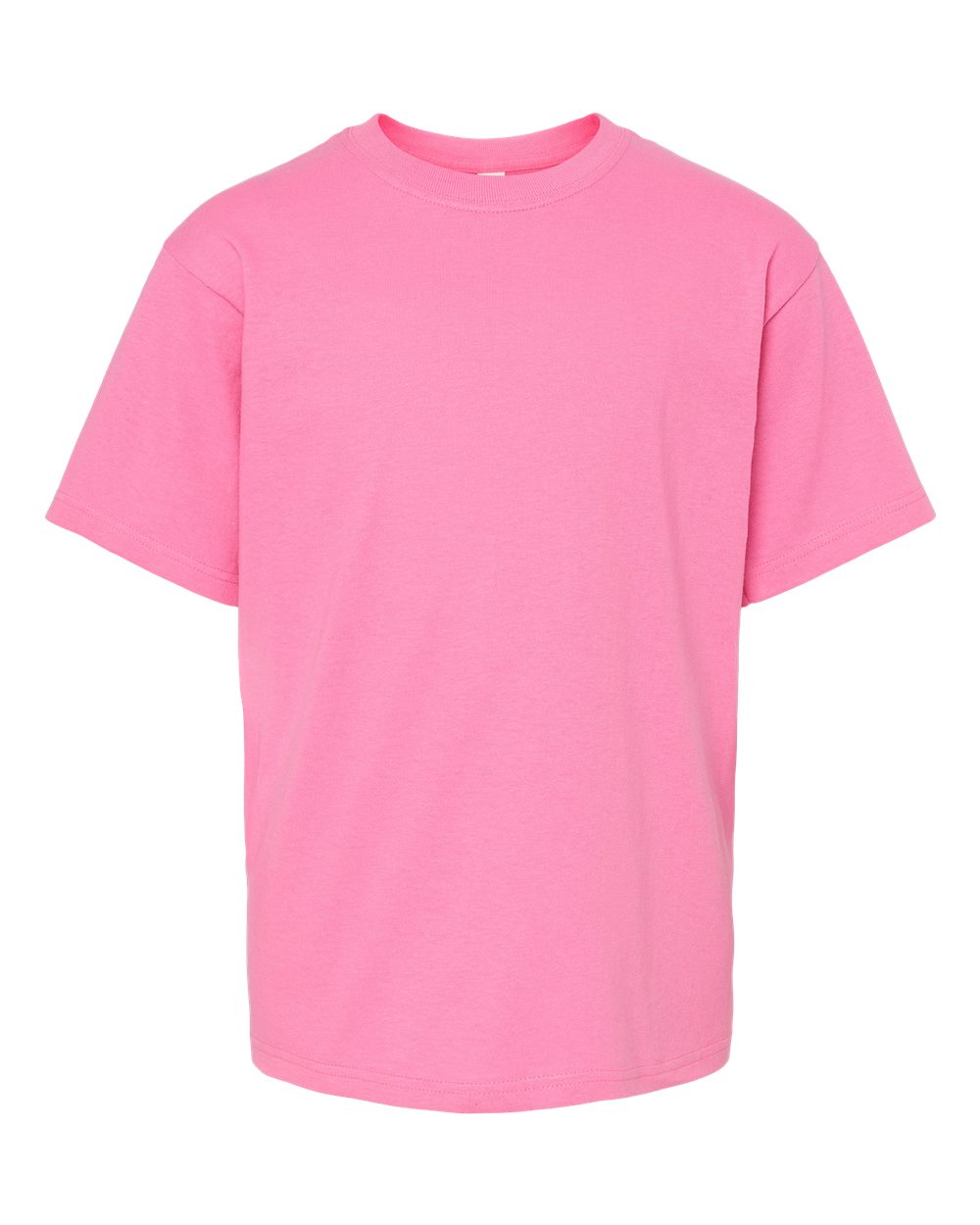 M&O Youth Gold Soft Touch T-Shirt. 4850 - Azalea