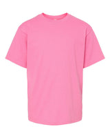 M&O Youth Gold Soft Touch T-Shirt. 4850 - Azalea
