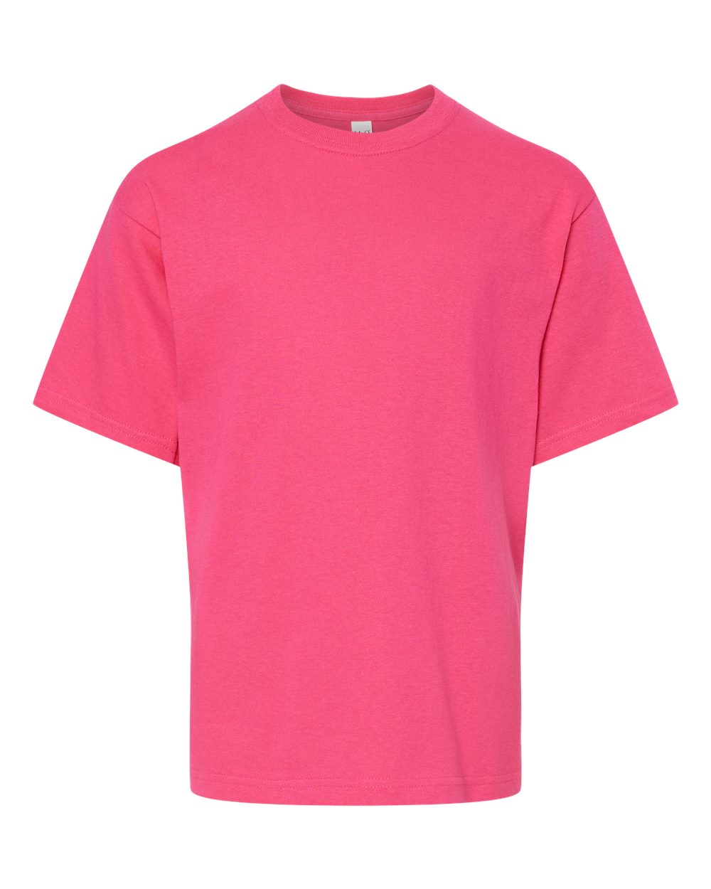 M&O Youth Gold Soft Touch T-Shirt. 4850 - Heliconia