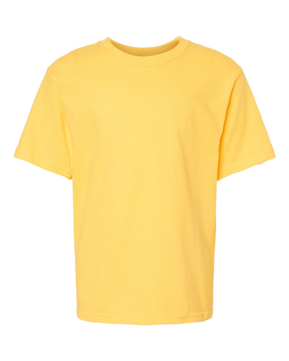M&O Youth Gold Soft Touch T-Shirt. 4850 - Yellow