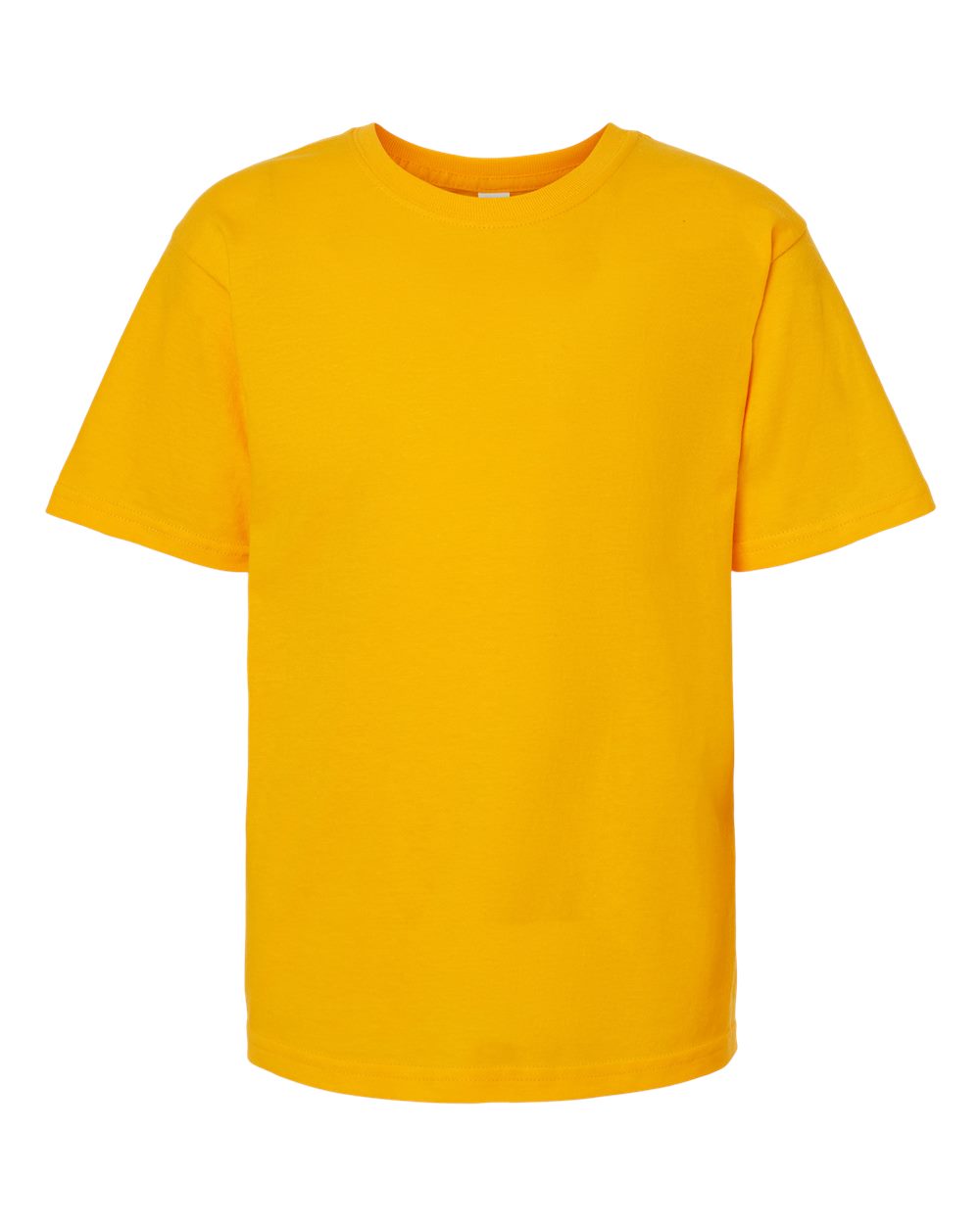 M&O Youth Gold Soft Touch T-Shirt. 4850 - Gold
