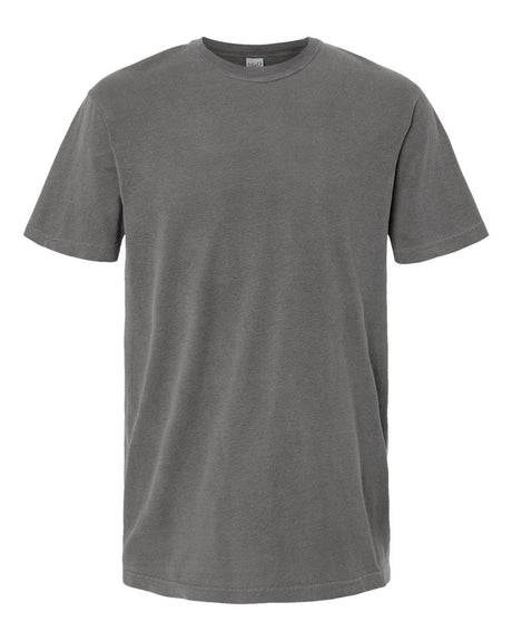 M&O Unisex Vintage Garment-Dyed T-Shirt. 6500M - Grey