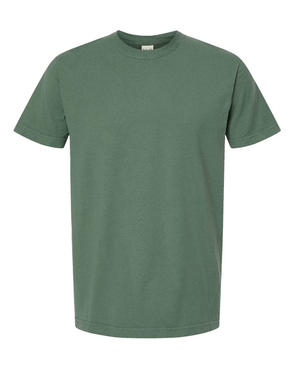 M&O Unisex Vintage Garment-Dyed T-Shirt. 6500M - Light Green