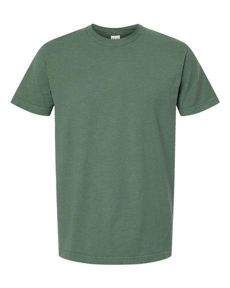 M&O Unisex Vintage Garment-Dyed T-Shirt. 6500M - Light Green