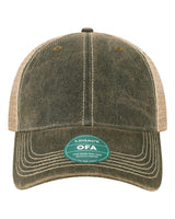 LEGACY Old Favorite Trucker Cap. OFA - Black/ Khaki