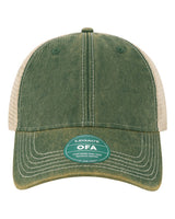 LEGACY Old Favorite Trucker Cap. OFA - Dark Green/ Khaki