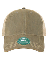 LEGACY Old Favorite Trucker Cap. OFA - Grey/ Khaki