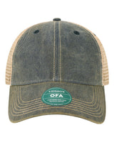 LEGACY Old Favorite Trucker Cap. OFA - Navy/ Khaki
