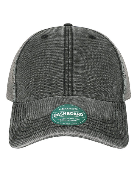 LEGACY Dashboard Trucker Cap. DTA - Black/ Grey