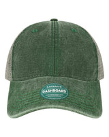 LEGACY Dashboard Trucker Cap. DTA - Dark Green/ Grey