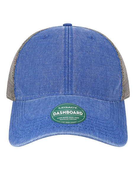 LEGACY Dashboard Trucker Cap. DTA - Royal/ Grey
