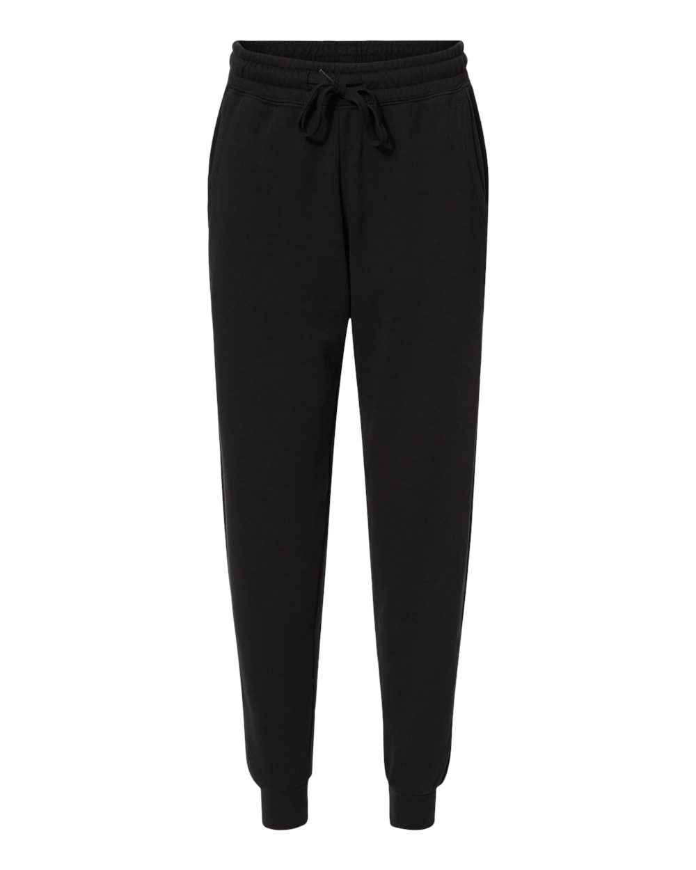 Independent Trading Co. Women's California Wave Wash Sweatpants. PRM20PNT - Black