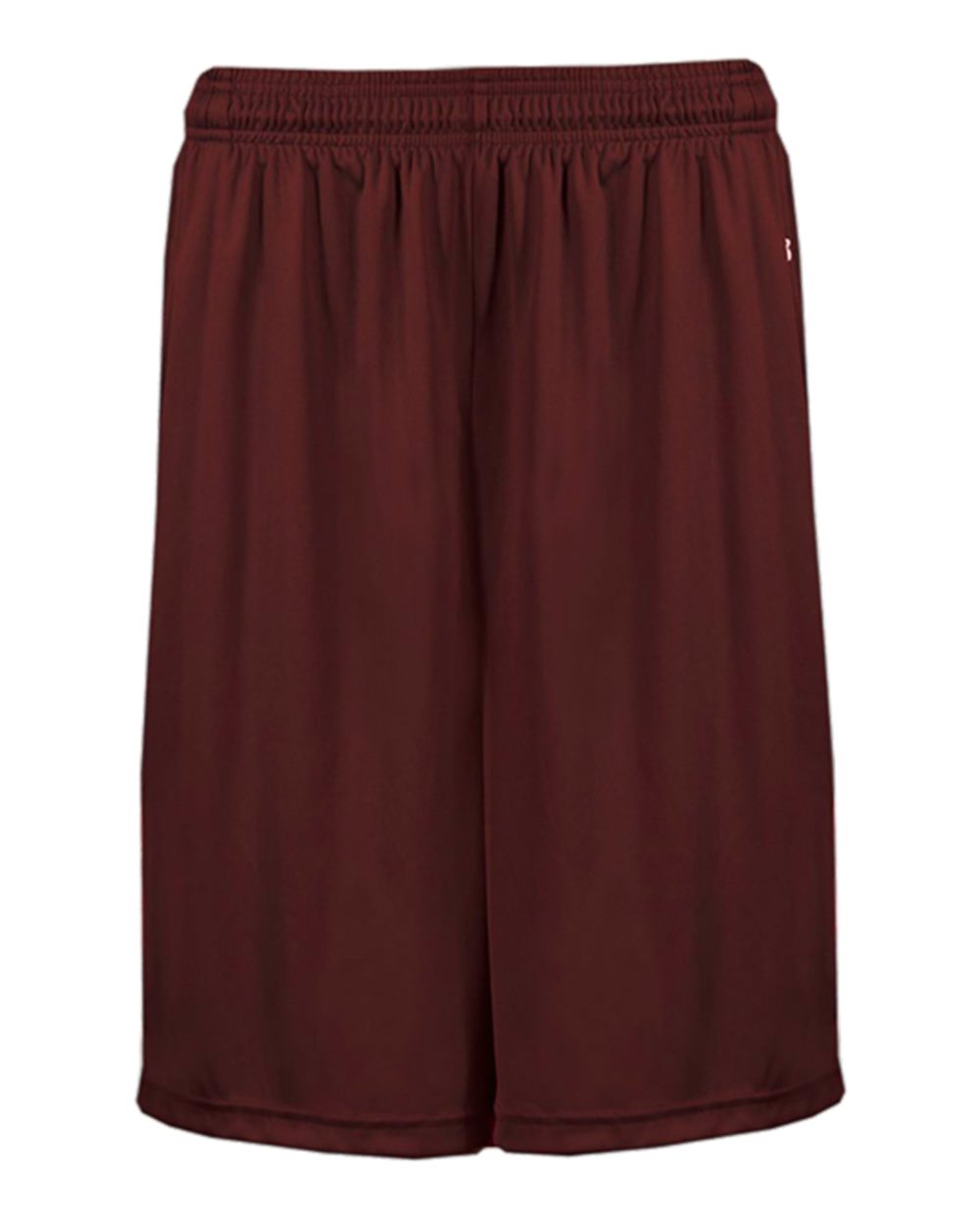 Badger Men's Pocketed 7" Shorts. 4127 - Maroon