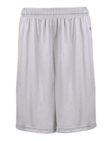 Badger Men's Pocketed 7" Shorts. 4127 - Silver